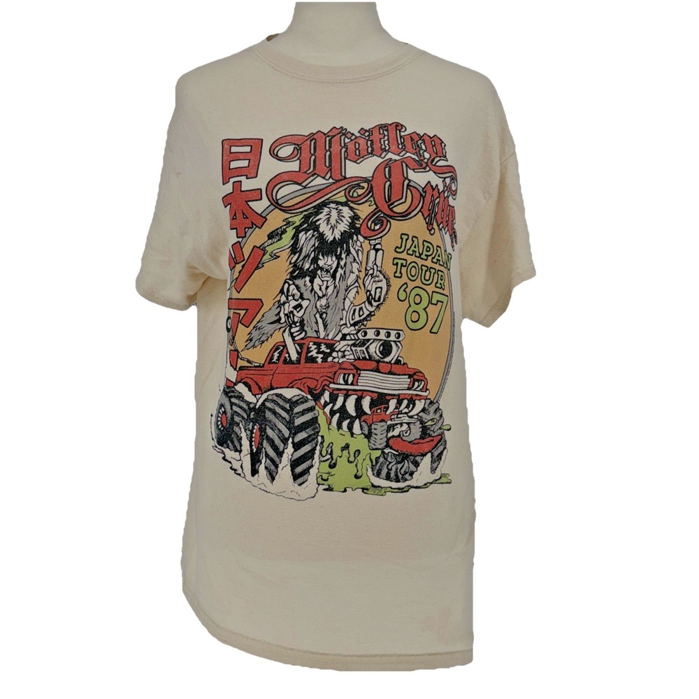 Motley Crue Japan Tour '87 Graphic T-shirt Size M